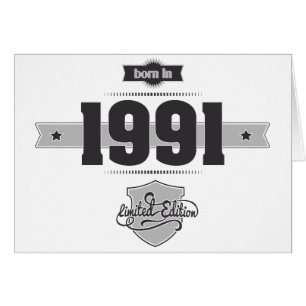 Geboren im Jahre 1991 (Dark&Lightgrey)