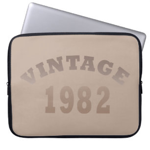 Geboren im Jahrgang 1982 Geburtstag Laptopschutzhülle