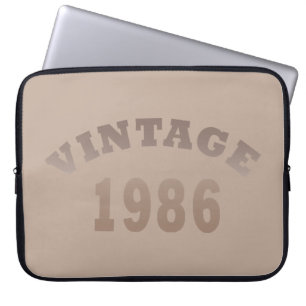 Geboren im Jahrgang 1986 Geburtstag Laptopschutzhülle