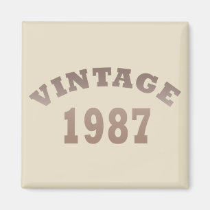 geboren im Jahrgang 1987 Geburtstag Magnet