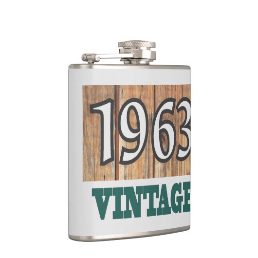 Geboren im Kolben von 1963 Flachmann (Rechts)