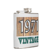 Geboren im Kolben von 1971 Flachmann (Rechts)