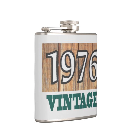 Geboren im Kolben von 1976 Flachmann (Rechts)