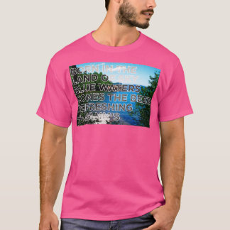 Geboren im Land Sky Blue Waters Minnesota T-Shirt