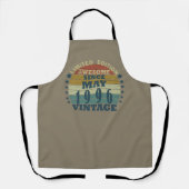 Geboren im Mai 1996 Vintager Geburtstag Schürze (Vorderseite)