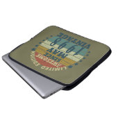 Geboren im Mai 1998 Vintager Geburtstag Laptopschutzhülle (Vorne Knopf)