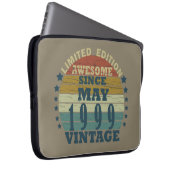 Geboren im Mai 1999 Vintager Geburtstag Laptopschutzhülle (Vorne Rechts)