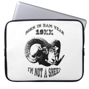 Geboren im Ram Year 1955 1967 1979 bin ich kein Sc Laptopschutzhülle