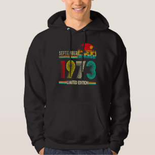 Geboren Im September 1973 Vintag 49. Geburtstag 49 Hoodie