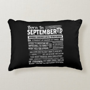 Geboren im September: Jungfrau-Geburtstagsgeschenk Dekokissen