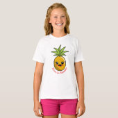 Geboren im Sommer Ananas T-Shirt (Vorne ganz)