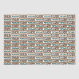 Geboren in 1953 Gewebepapier Seidenpapier