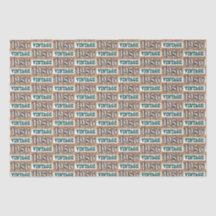 Geboren in 1956 Gewebepapier