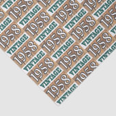 Geboren in 1958 Gewebepapier Seidenpapier (Detail)