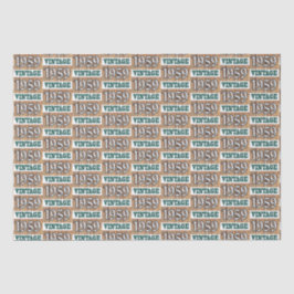 Geboren in 1959 Gewebepapier Seidenpapier