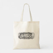 Geboren in 1965 Limited Edition Tote Bag Tragetasche (Rückseite)