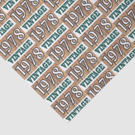 Geboren in 1978 Gewebepapier Seidenpapier (Detail)