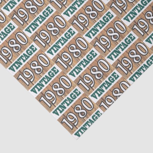 Geboren in 1980 Gewebepapier Seidenpapier (Detail)