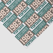 Geboren in 1983 Gewebepapier Seidenpapier (Detail)