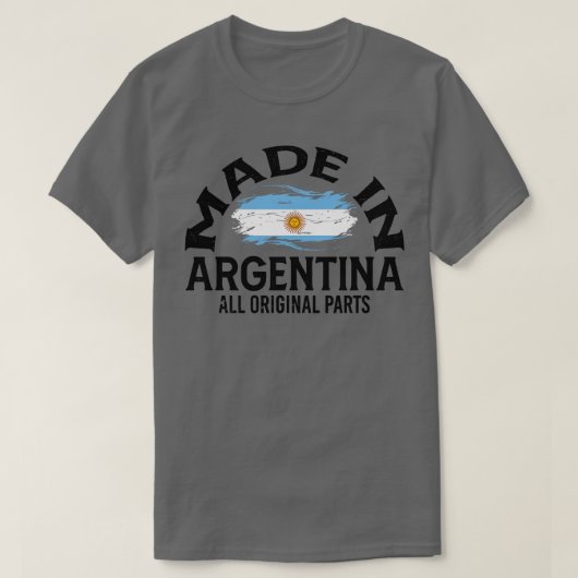 Geboren in Argentinien 1 T-Shirt (Design vorne)
