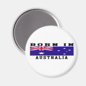 Geboren in Australien Magnet (Vorderseite/Rückseite)