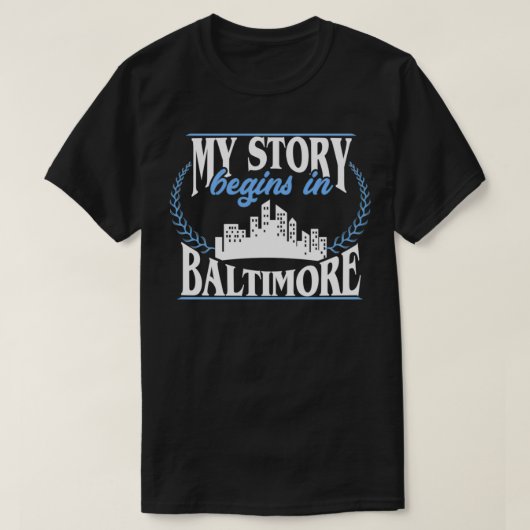Geboren in Baltimore Pullover (Design vorne)