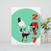 Geboren in chinesischem Roster Jahr 2017 Geburtsta (Stehend Vorderseite)