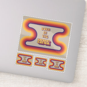 Geboren in den 1970er Jahren, Millennials, Gen X,  Aufkleber