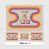 Geboren in den 1970er Jahren, Millennials, Gen X, Aufkleber (Blatt)