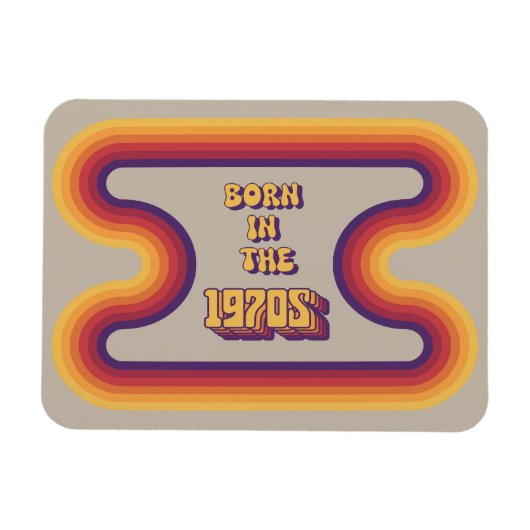 Geboren in den 1970er Jahren, Millennials, Gen X, Magnet (Horizontal)