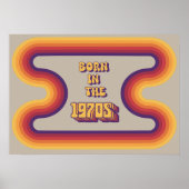 Geboren in den 1970er Jahren, Millennials, Gen X,  Poster (Vorne)