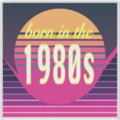 Geboren in den 1980er Jahren, Millennials, Gen X, Aufkleber (Vorderseite)