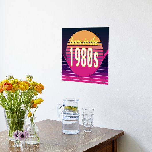 Geboren in den 1980er Jahren, Millennials, Gen X,  Foliendrucke (Ablage(Küche))