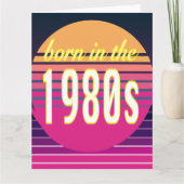 Geboren in den 1980er Jahren, Millennials, Gen X, Karte (Vorderseite)