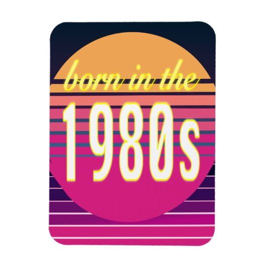 Geboren in den 1980er Jahren, Millennials, Gen X,  Magnet (Vertikal)