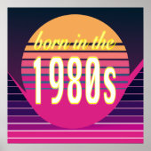 Geboren in den 1980er Jahren, Millennials, Gen X, Poster (Vorne)