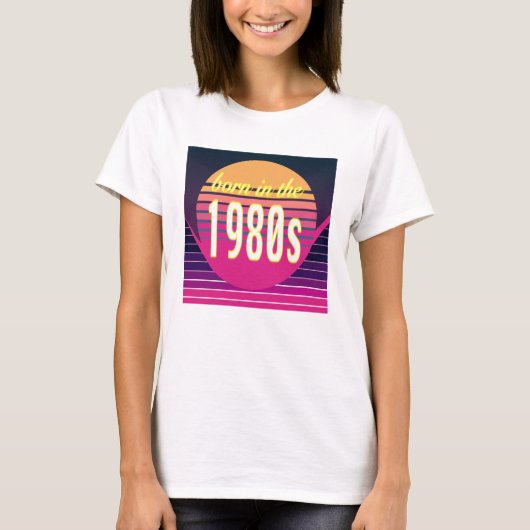 Geboren in den 1980er Jahren, Millennials, Gen X,  T-Shirt (Vorderseite)