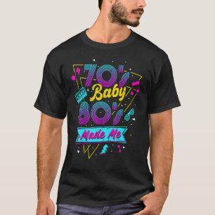 Geboren in den 70er Jahren Aber in den 80er Jahren T-Shirt