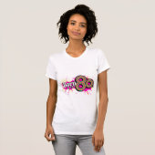 Geboren in den 80er Jahren Damen Multi-Rosa Logo T T-Shirt (Vorne ganz)