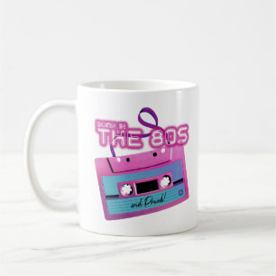 Geboren in den 80ern und Stolz Kassette Kaffeetasse