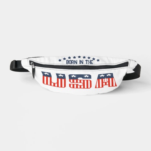 Geboren in den USA Bauchtasche (Vorderseite)