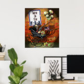 Geboren in den USA Poster (Heimbüro)