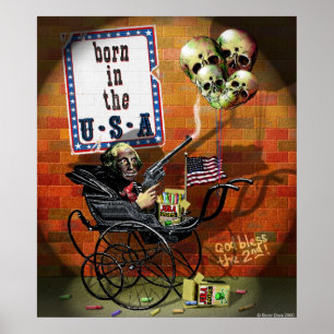 Geboren in den USA Poster
