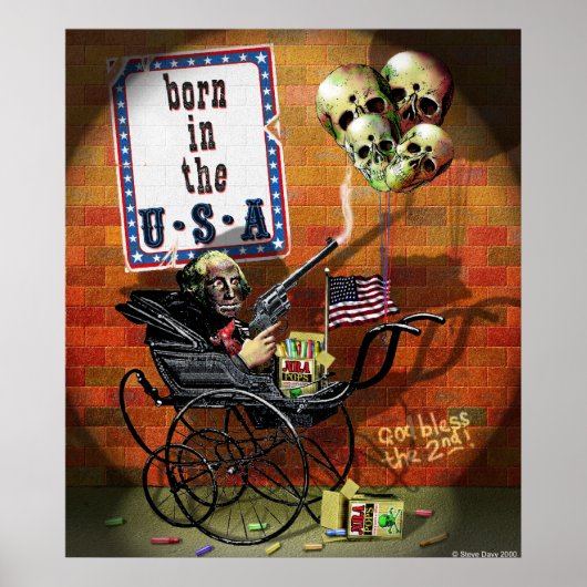 Geboren in den USA Poster (Vorne)