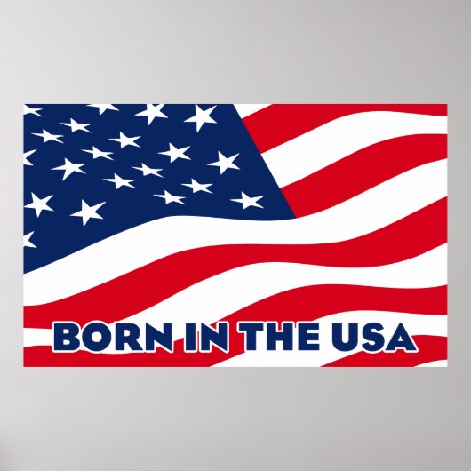 Geboren in den USA Poster (Vorne)