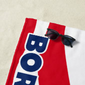Geboren in den USA Strandtuch (Beispiel)