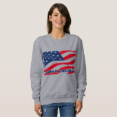 Geboren in den USA Sweatshirt (Vorne ganz)