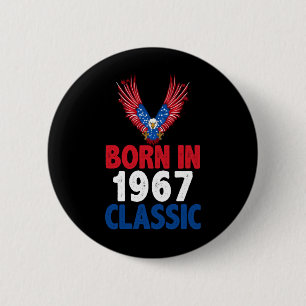 Geboren in der Klassik von 1967 Button