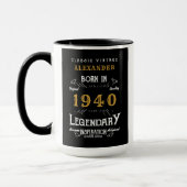 Geboren in der Legende von 1940 Tasse (Links)