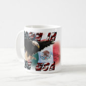 Geboren in der USA-Kaffeetasse Kaffeetasse (Vorderseite Links)